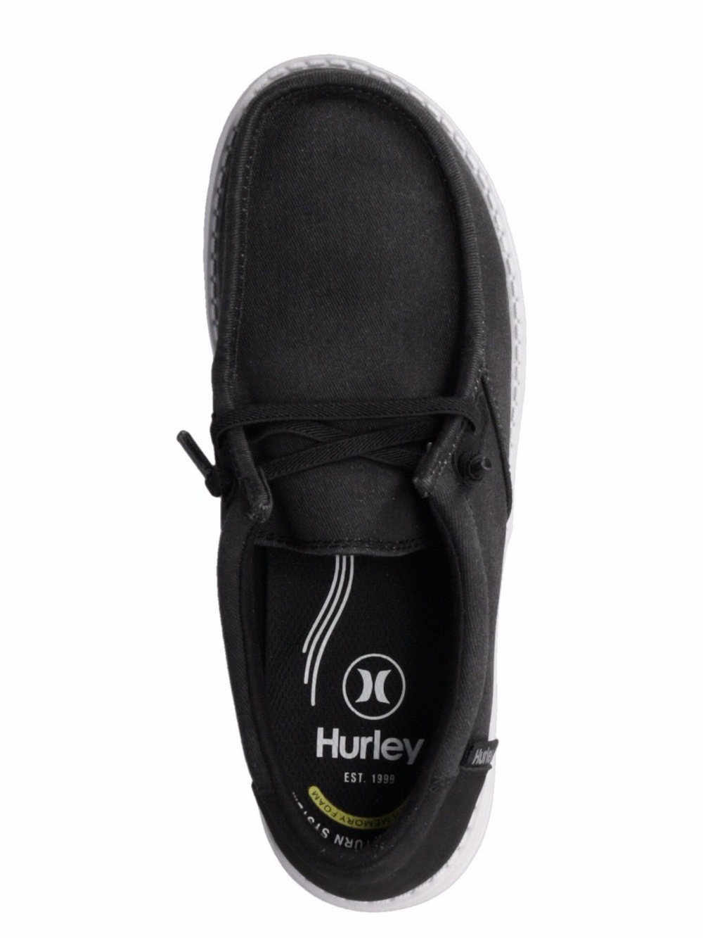 Hurley Ojai Women’s Shoes Memory Foam Water Repellent Lightweight Casual Black